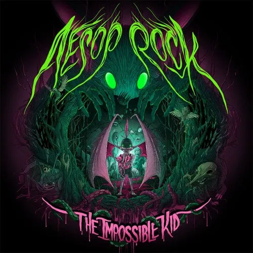 Aesop Rock - The Impossible Kid 2LP (Green/Pink Color Vinyl)