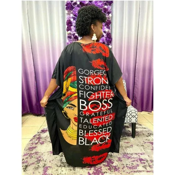 Affirmation Kaftan Dress