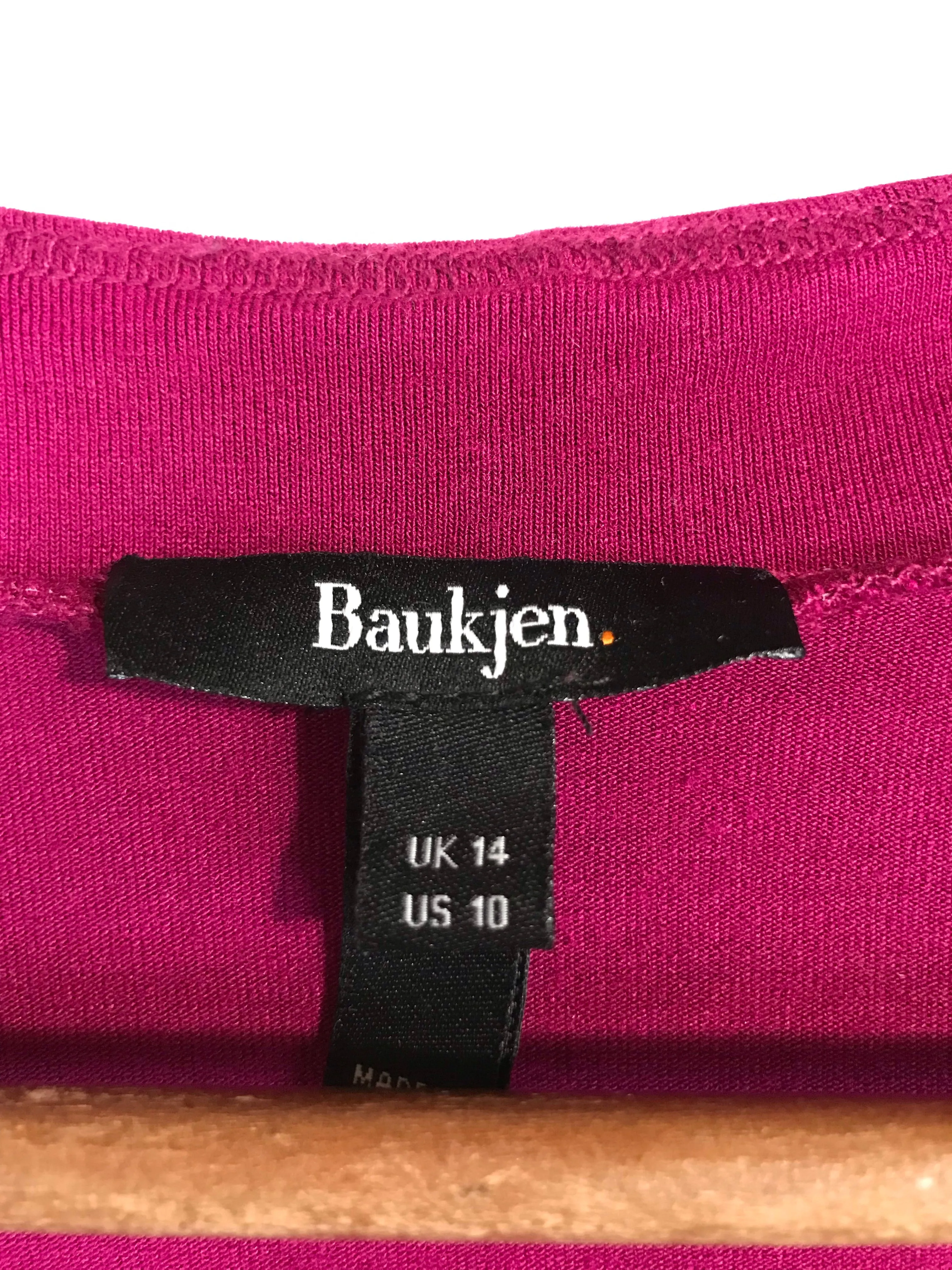 Baukjen Women's Wrap Wrap Dress | UK14 | Purple