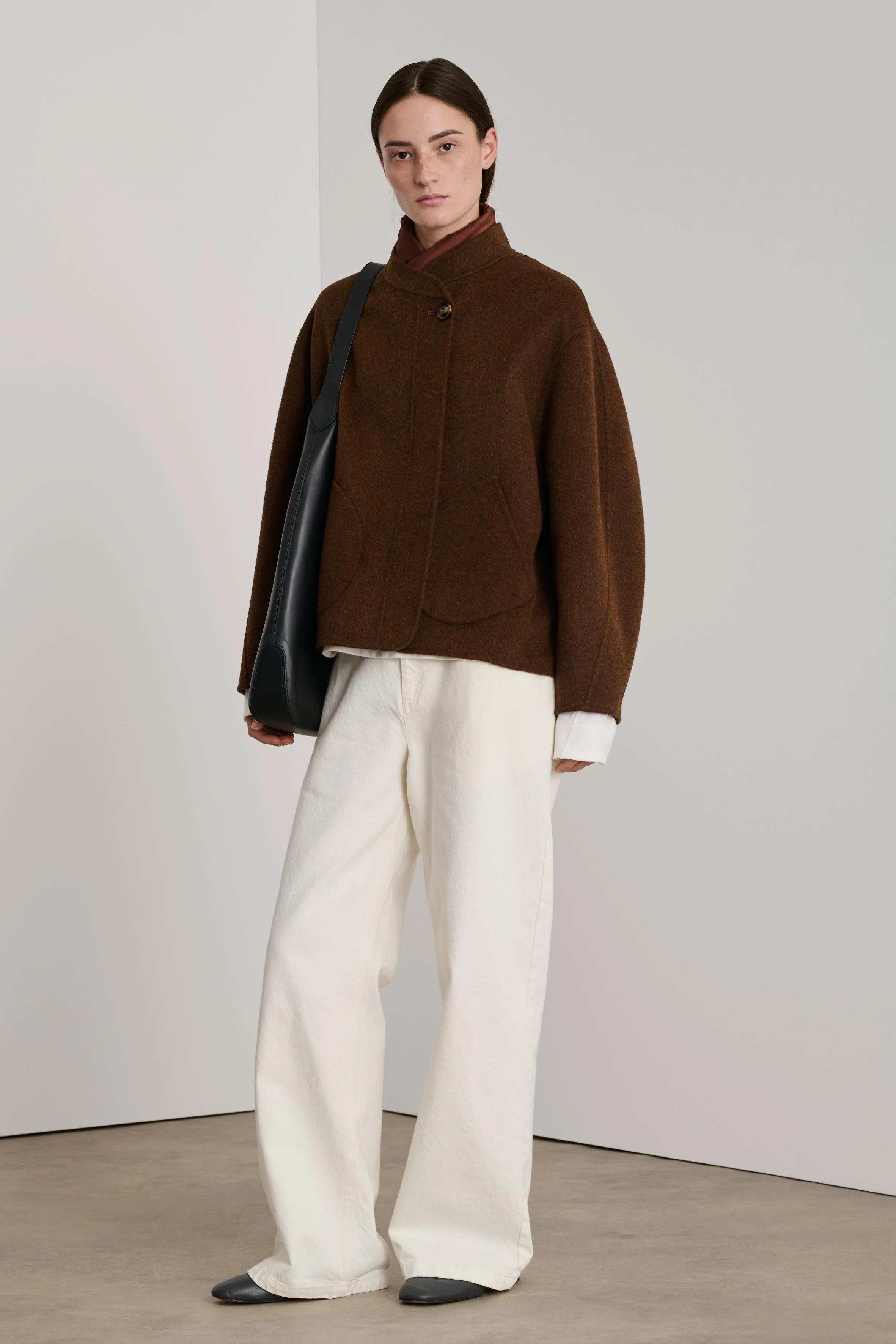 BROWN WINDSOR COAT