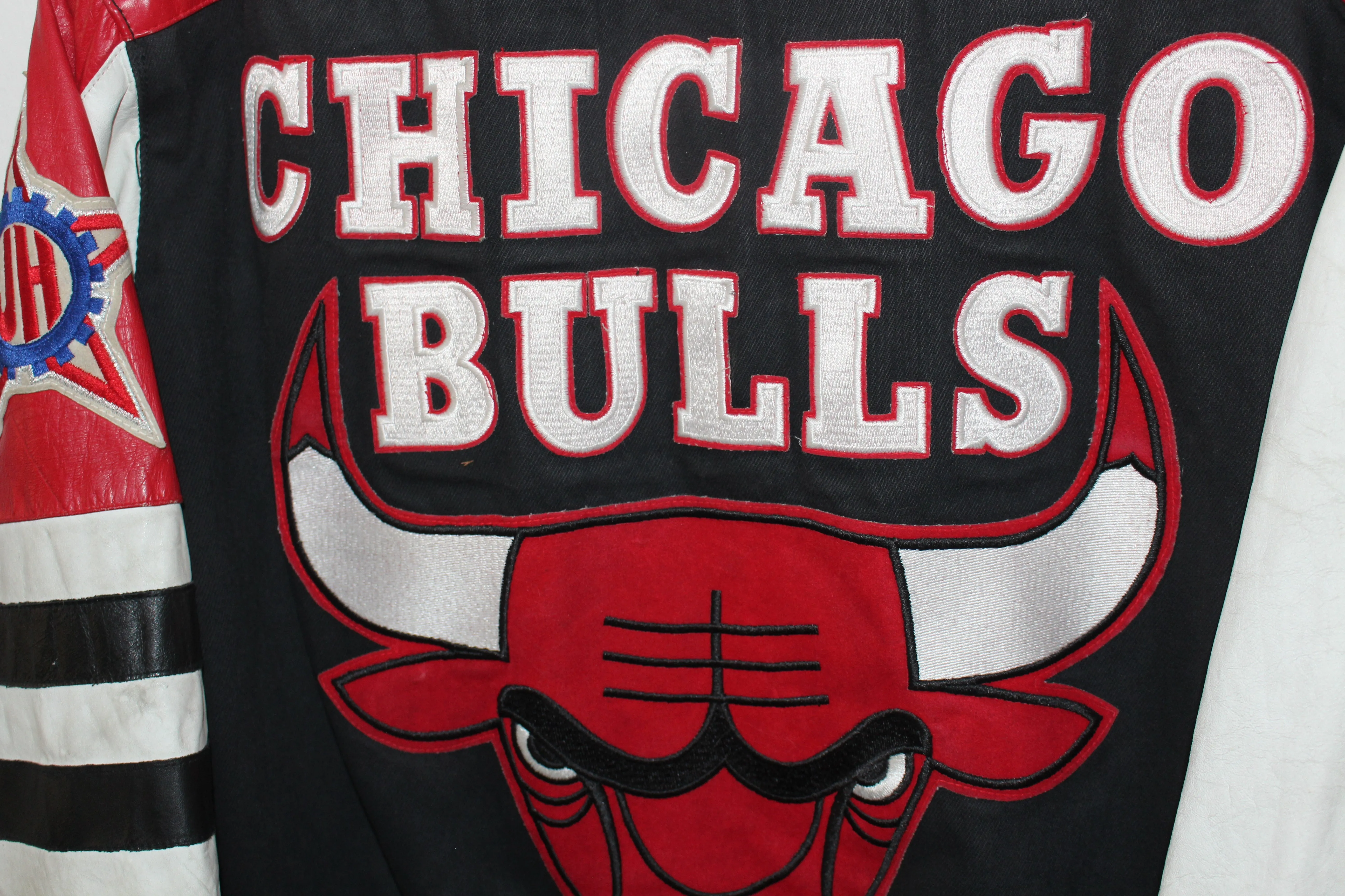 Chicago Bulls Jeff Hamilton Leather Jacket (L)