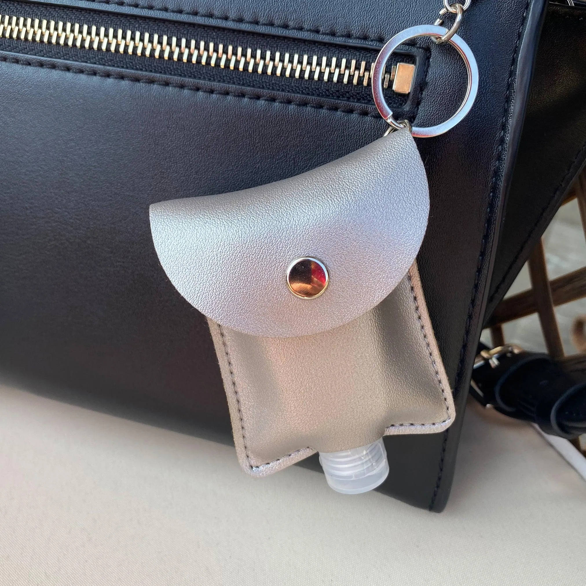 Hand Sanitizer Pouch & Bottle