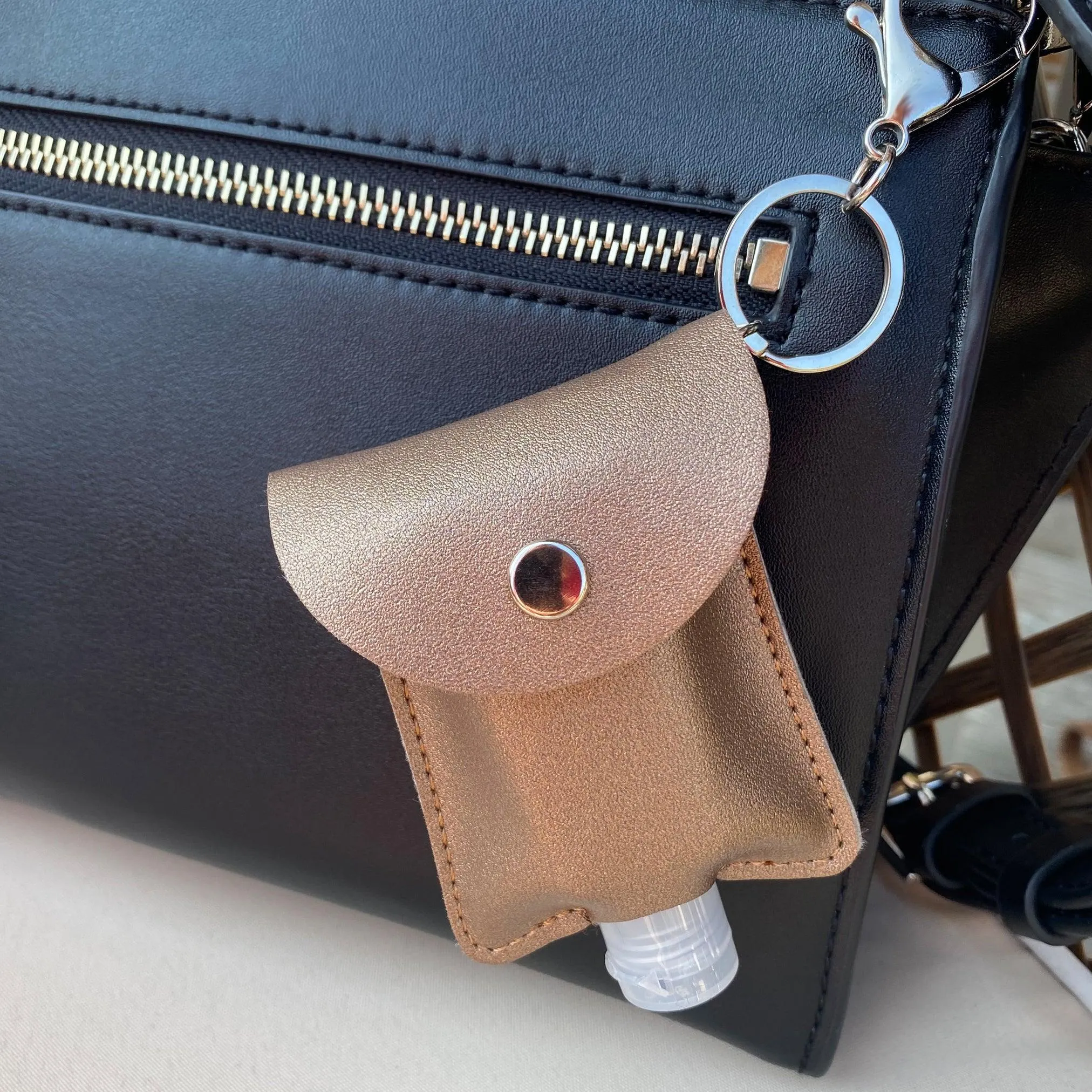 Hand Sanitizer Pouch & Bottle