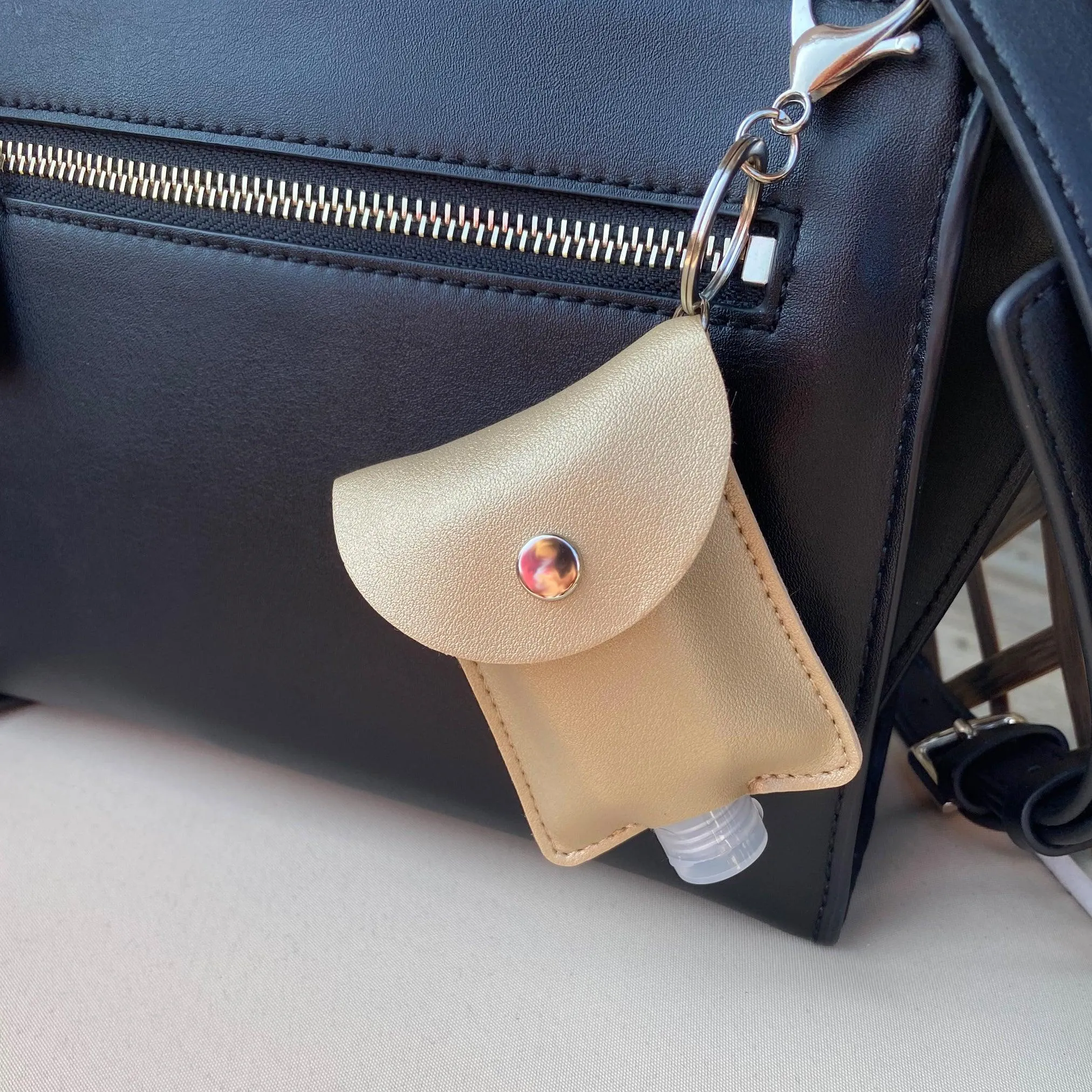 Hand Sanitizer Pouch & Bottle