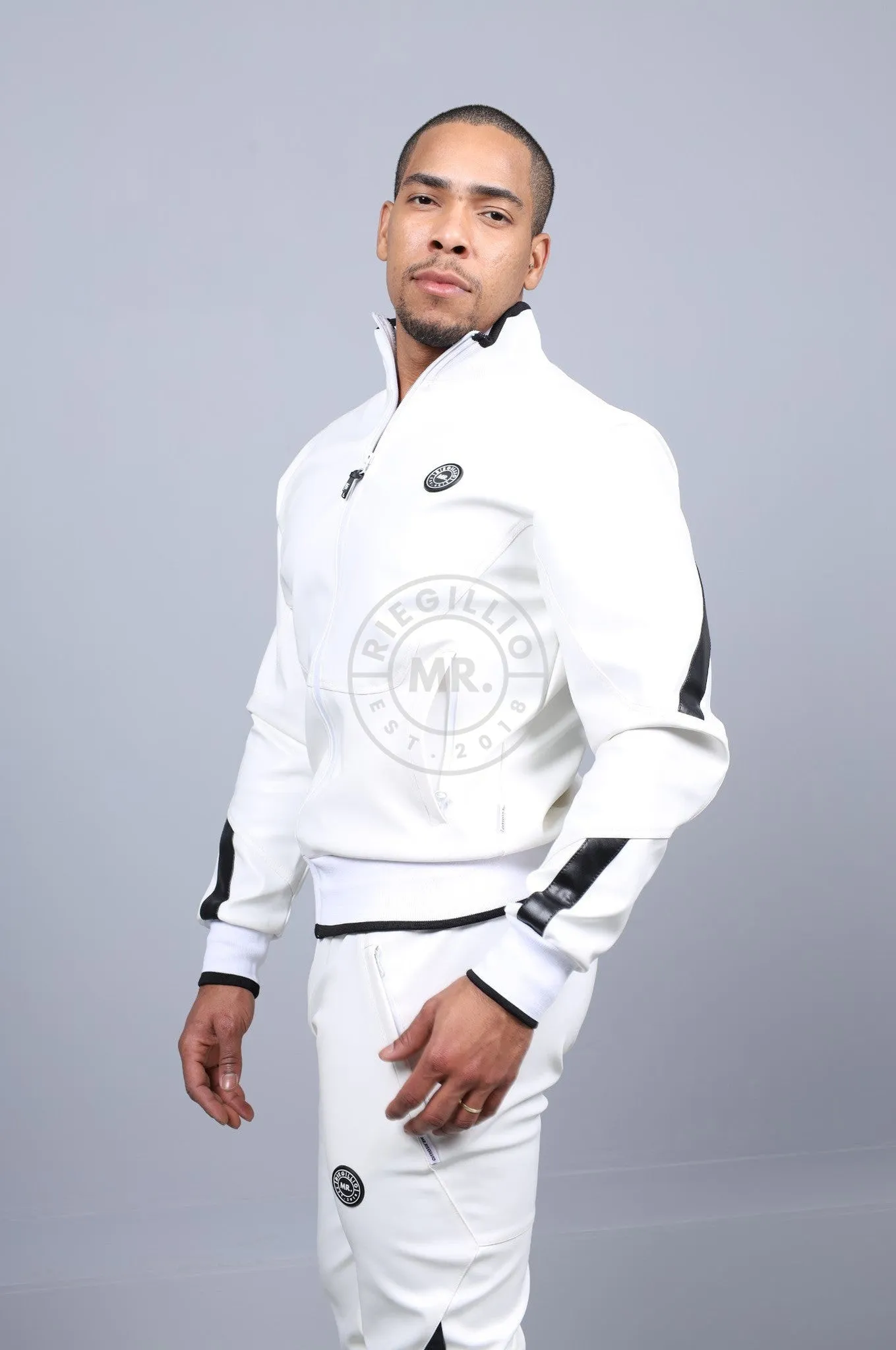 MR. 24 Tracksuit Jacket - White
