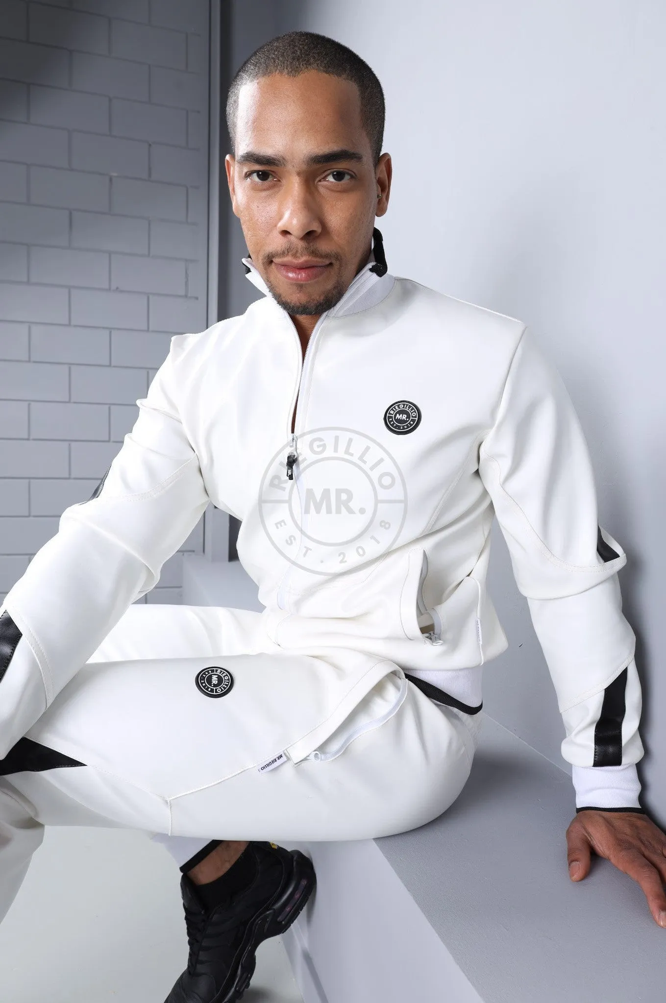 MR. 24 Tracksuit Jacket - White